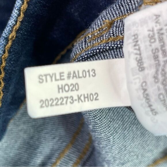 J. Crew Factory Jeans Women's 27 Skinny Mid Rise Dark Wash Denim Preppy - Picture 7 of 12